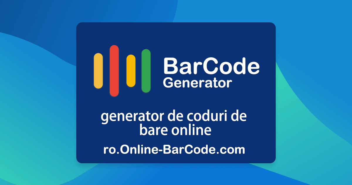 generator de coduri de bare online - Generator de coduri bare în lot | Online-BarCode.com